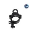 GloboStar® CLAMPS 51182 Επαγγελματικός Γάντζος Hook Αλουμινίου Ύψηλης Αντοχής για Κρέμαση, Στήριξη & Τοποθέτηση Προϊόντων Stage σε Τράσες - Μ16 x Π12 x Υ3cm - Μαύρο